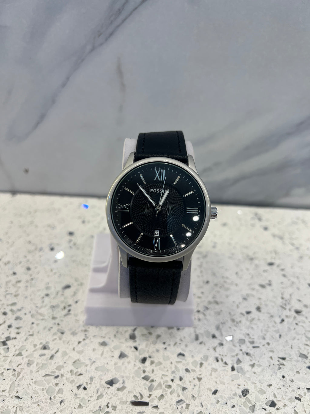Fossil Classic Roman Black Dial-W38
