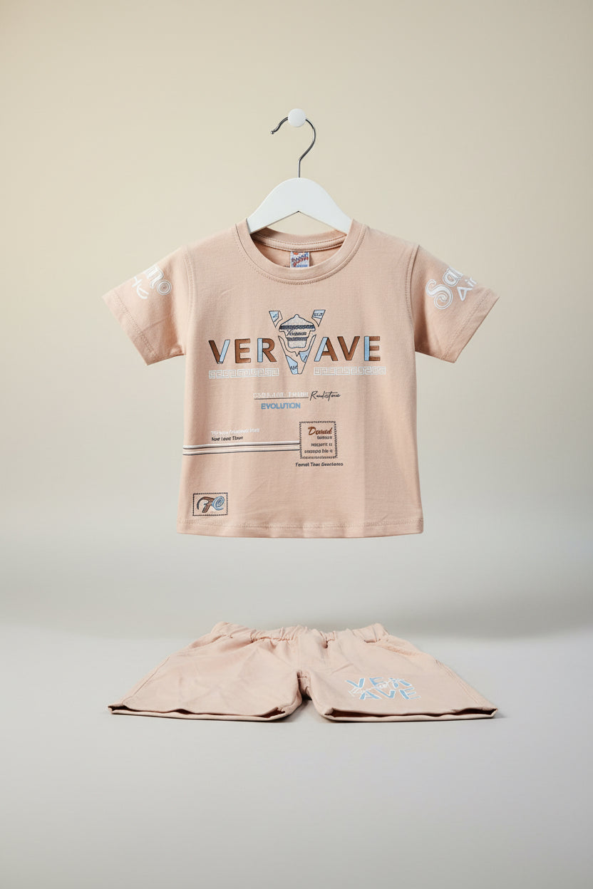 VERVAVE Kids Premium Two-Piece Summer Outfit Set 353