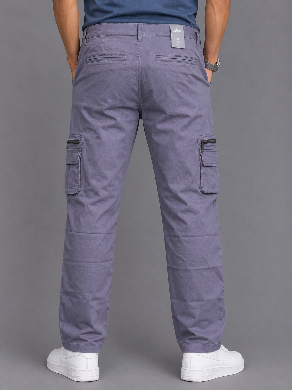 GATSBY 10 POCET CARGO TWILL PANT _ASH MAN Ash