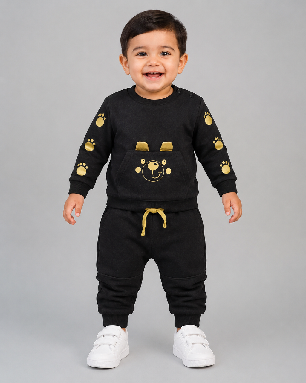 GATSBY Kids Premium Contrast Panel Sweatshirt & Jogger Set 903