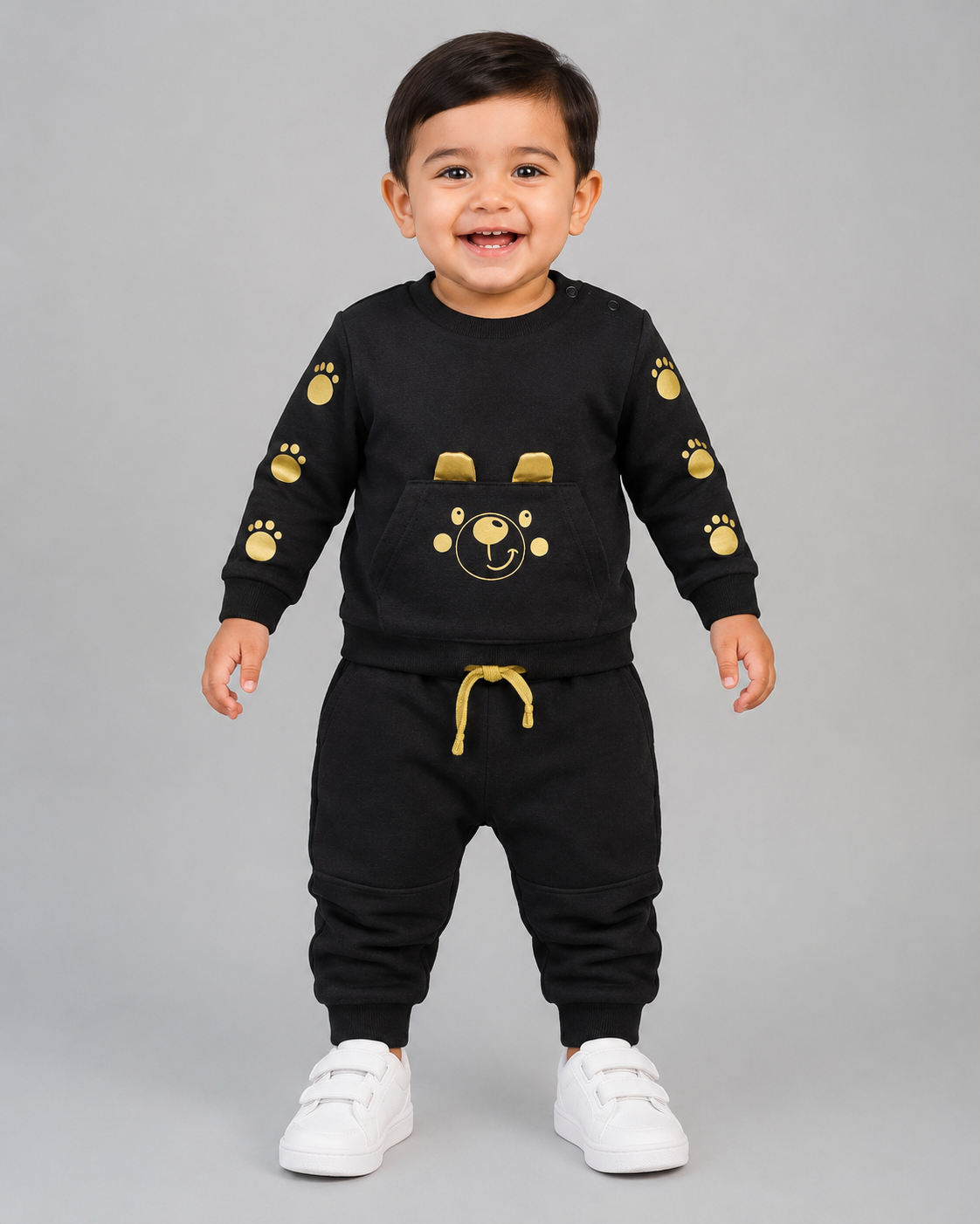 GATSBY Kids Premium Contrast Panel Sweatshirt & Jogger Set 903