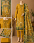 Premium Floral Unready Three Piece-C485