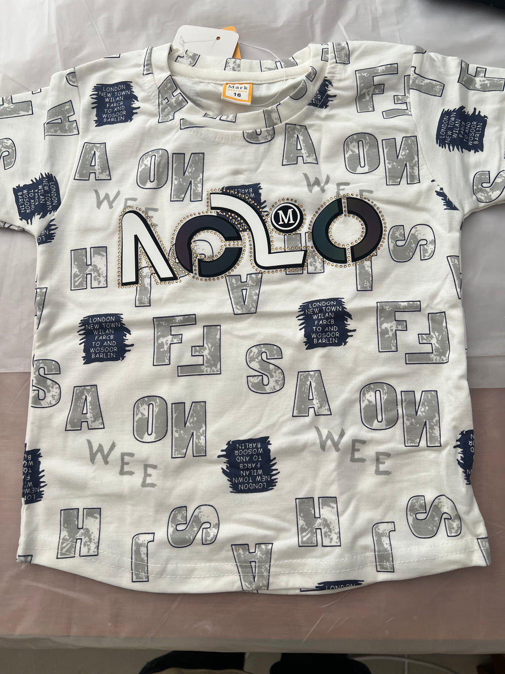 Boys Printed T-Shirt & Jogger Pant Set 104/105/106ok🆗