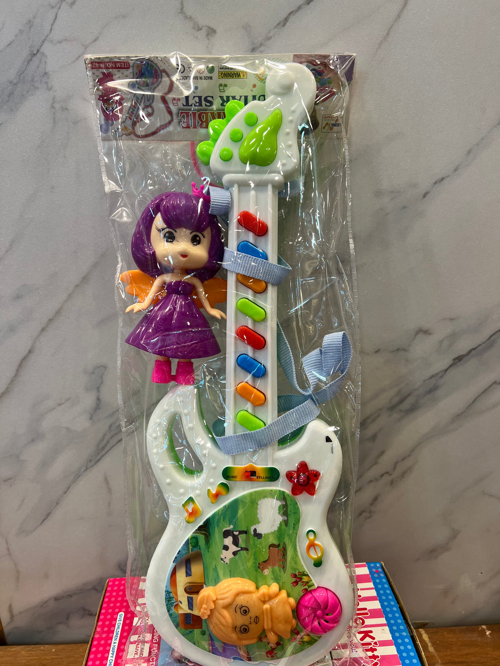Big Barbie Musical Guitar Toy Set for Kids