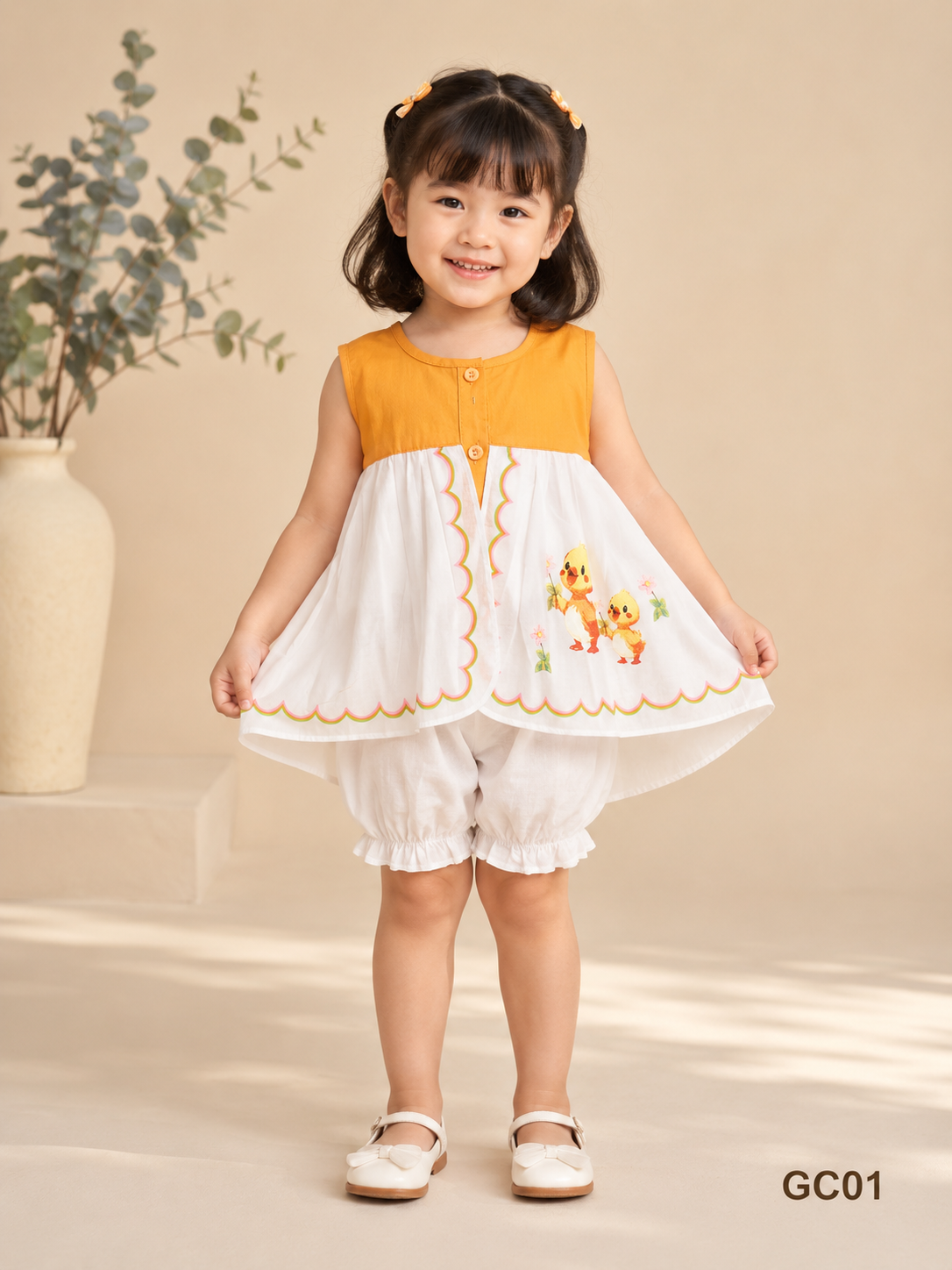 Ducky Bloom Dress-GC01
