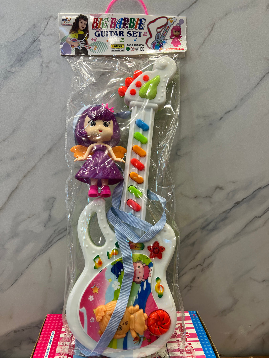 Big Barbie Musical Guitar Toy Set for Kids
