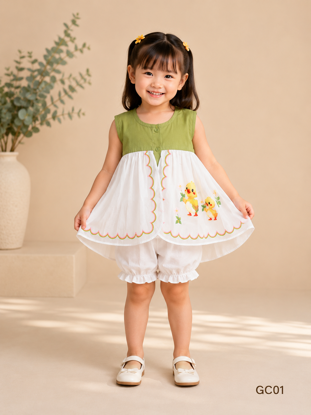 Ducky Bloom Dress-GC01
