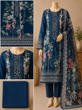 Premium Floral Unready Three Piece-C493