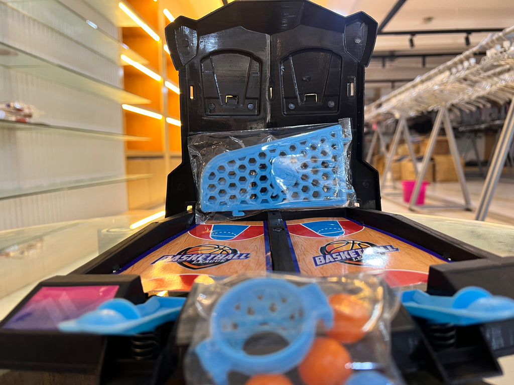 Mini Tabletop Basketball Game Toy Set for Kids & Family Fun