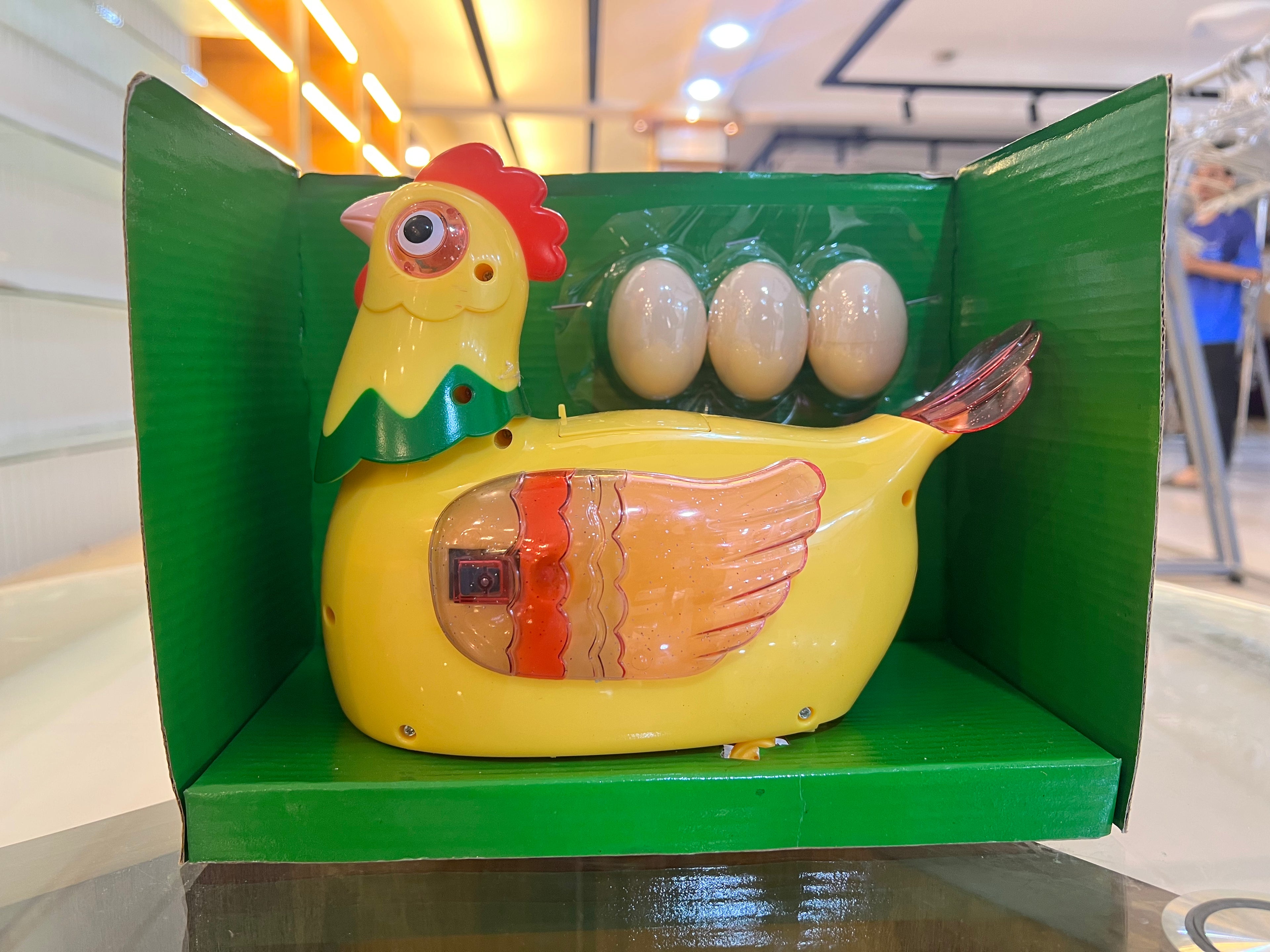 Funny Duck Lay an Egg Toy with Music & Moving Action