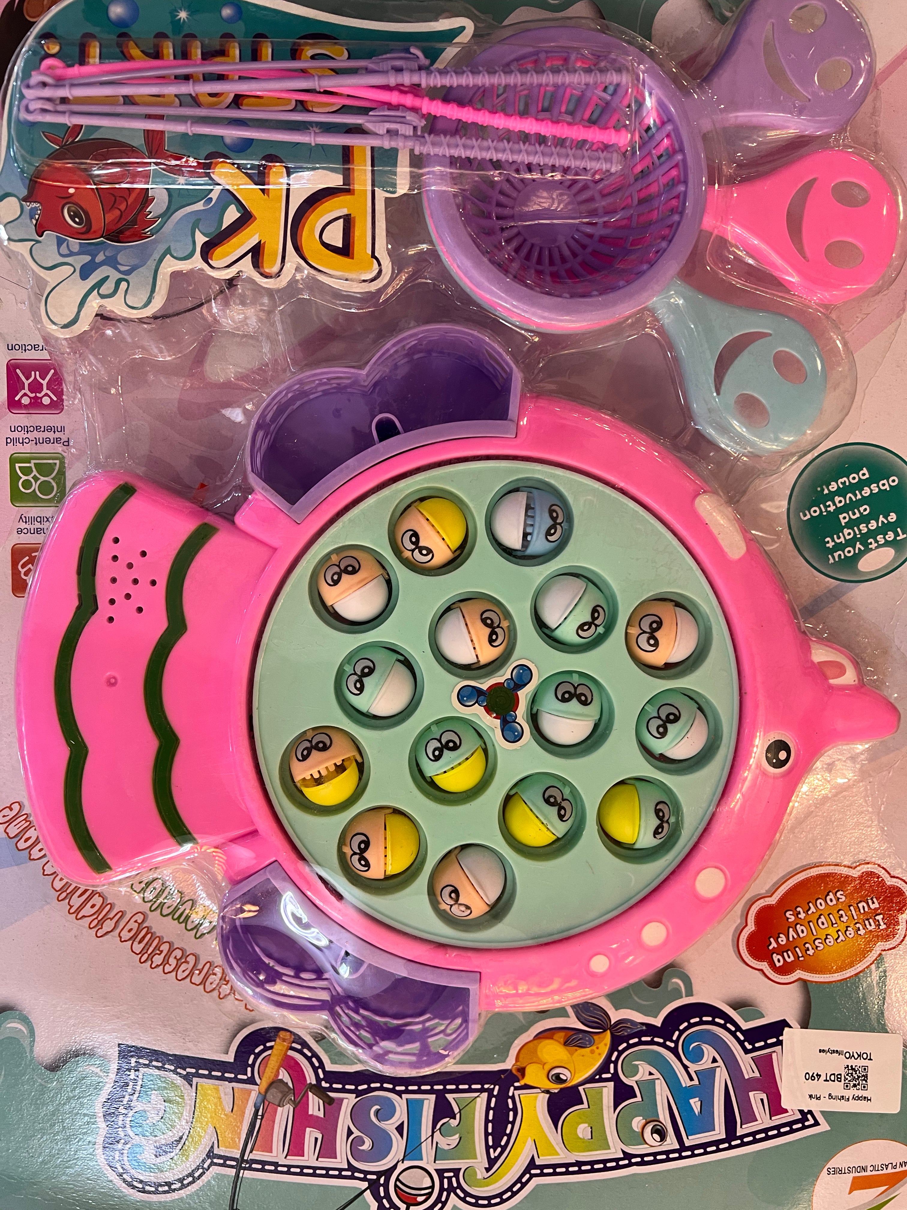 Happy Fishing Interactive Game Set for Kids (Multiplayer Fun Toy)