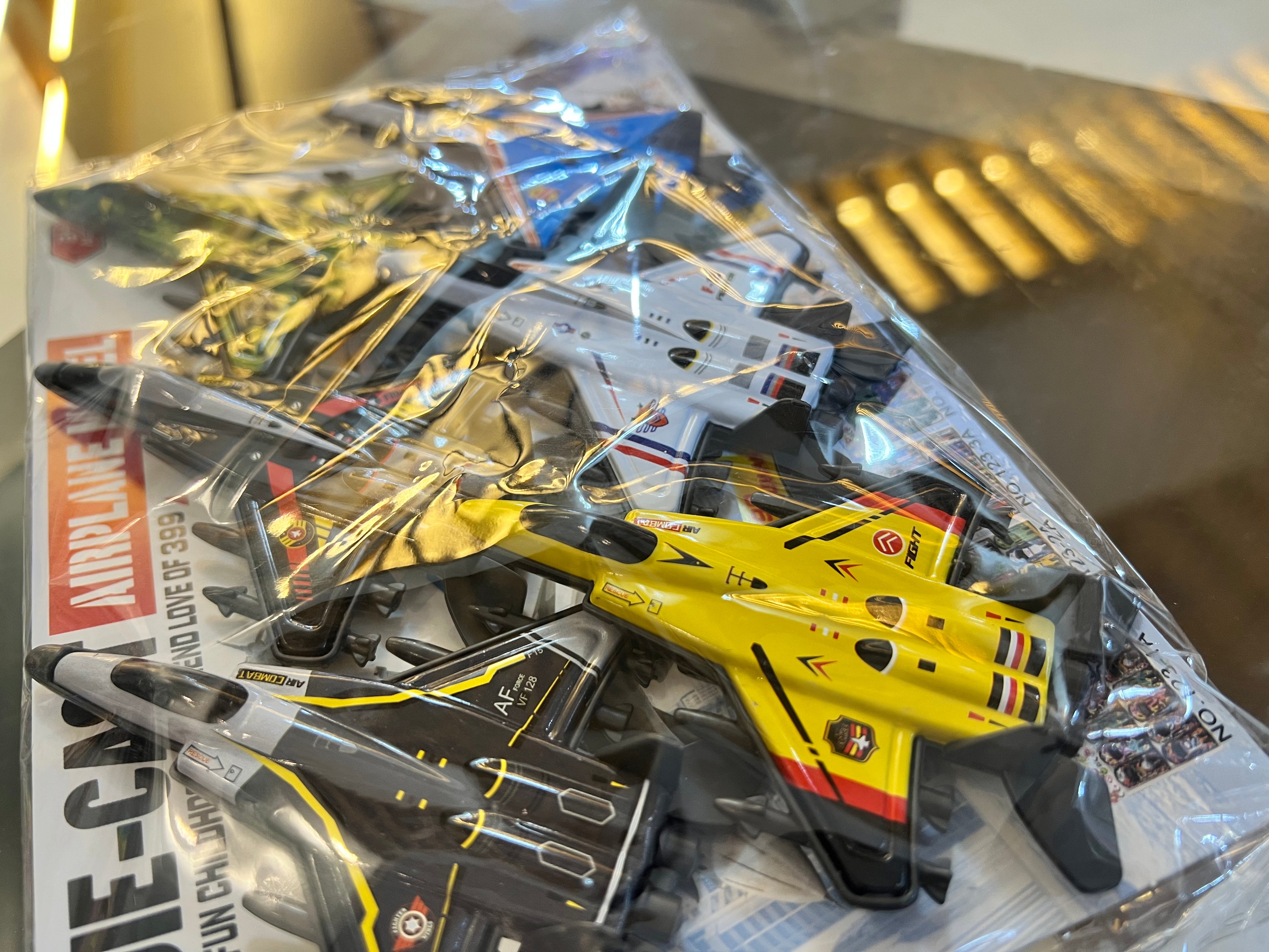 Die-Cast Military Fighter Jet Toy Set (Pack of Assorted Jets)