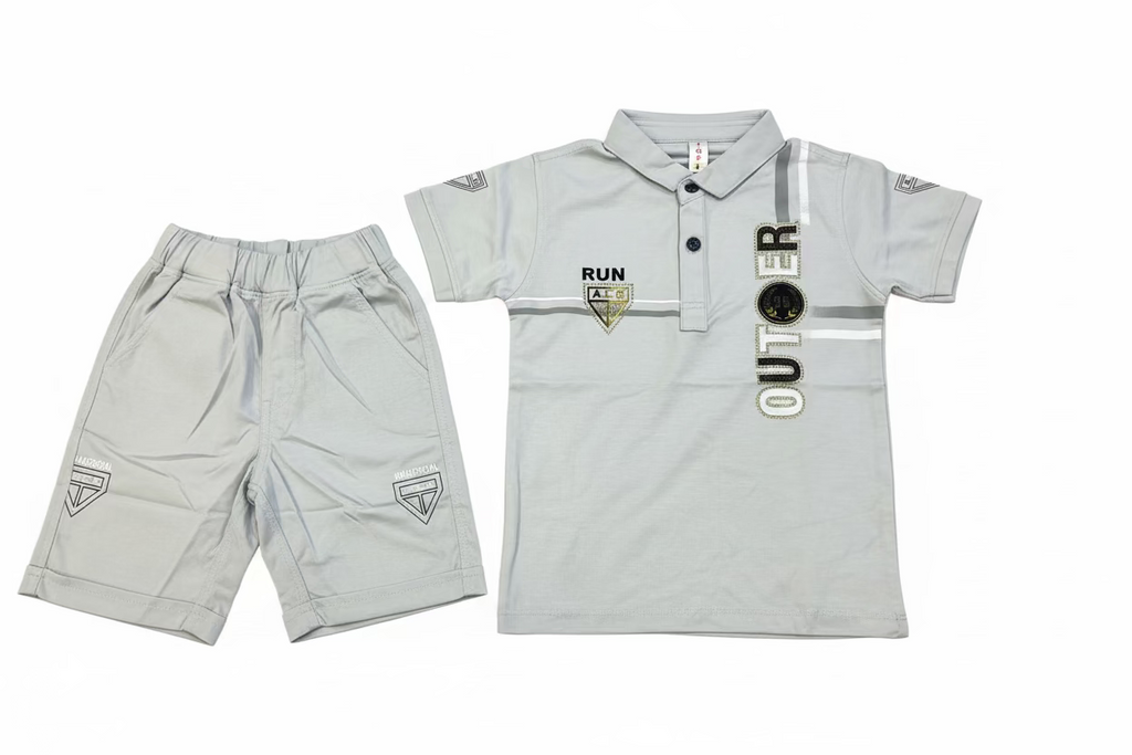 Kids Boys Casual T-Shirt & Shorts Set 265