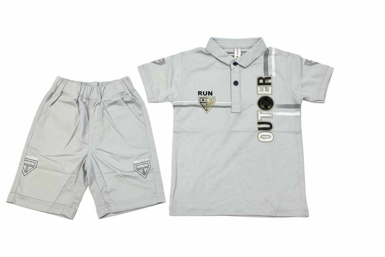 Kids Boys Casual T-Shirt & Shorts Set 265