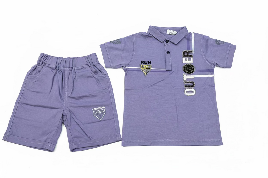 Kids Boys Casual T-Shirt & Shorts Set 265