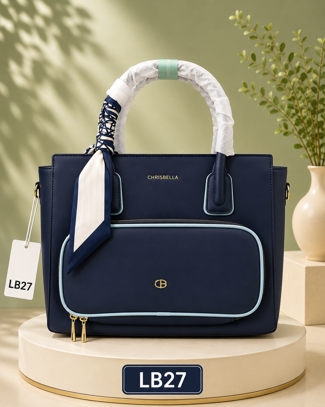 Signature Elegance Tote-LB27