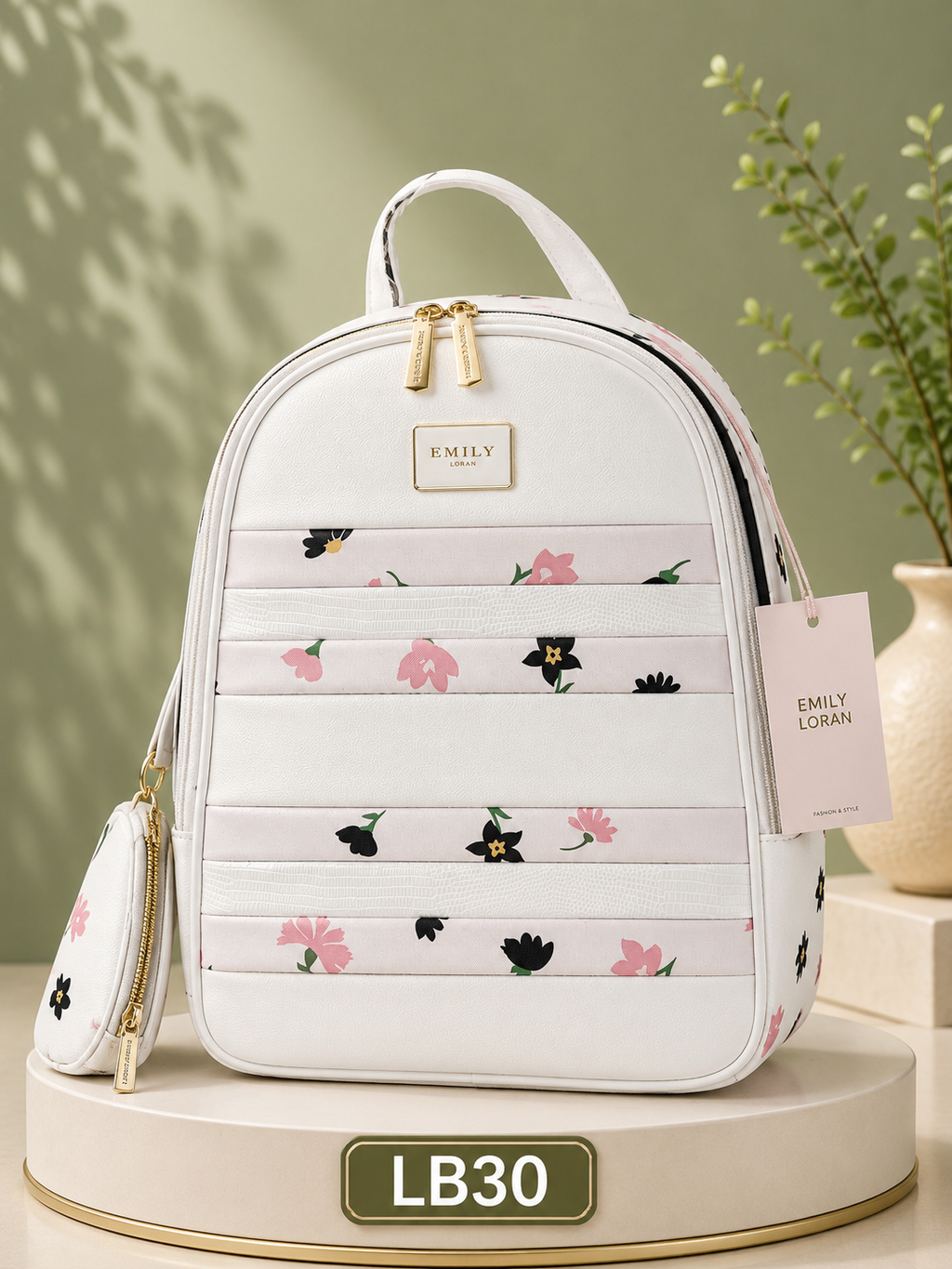 Blossom Charm Backpack-LB30