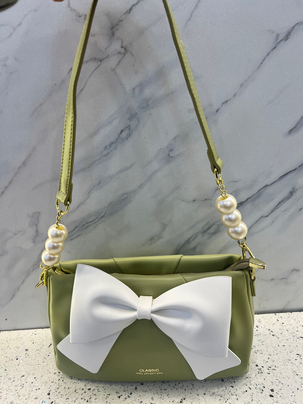 Pearl Bow Bag-LB33
