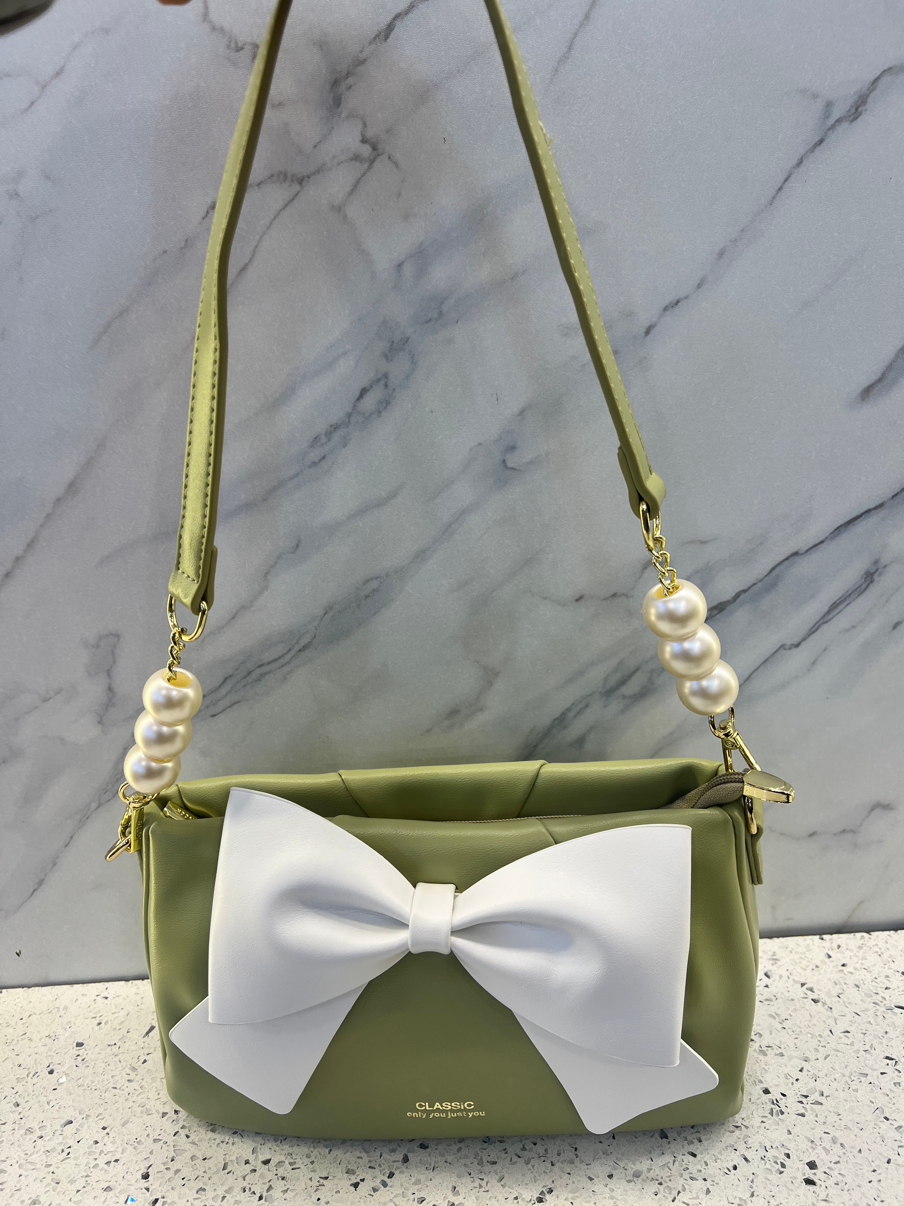 Pearl Bow Bag-LB33