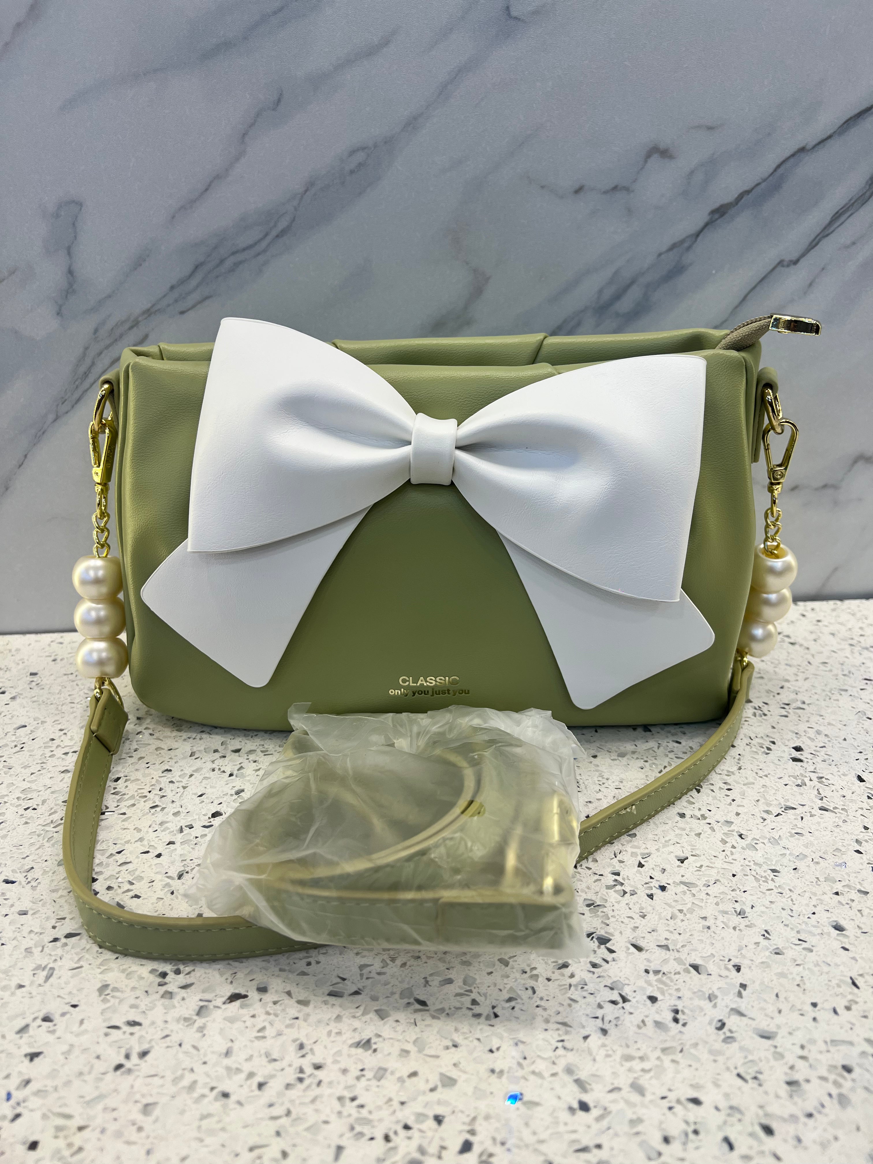 Pearl Bow Bag-LB33