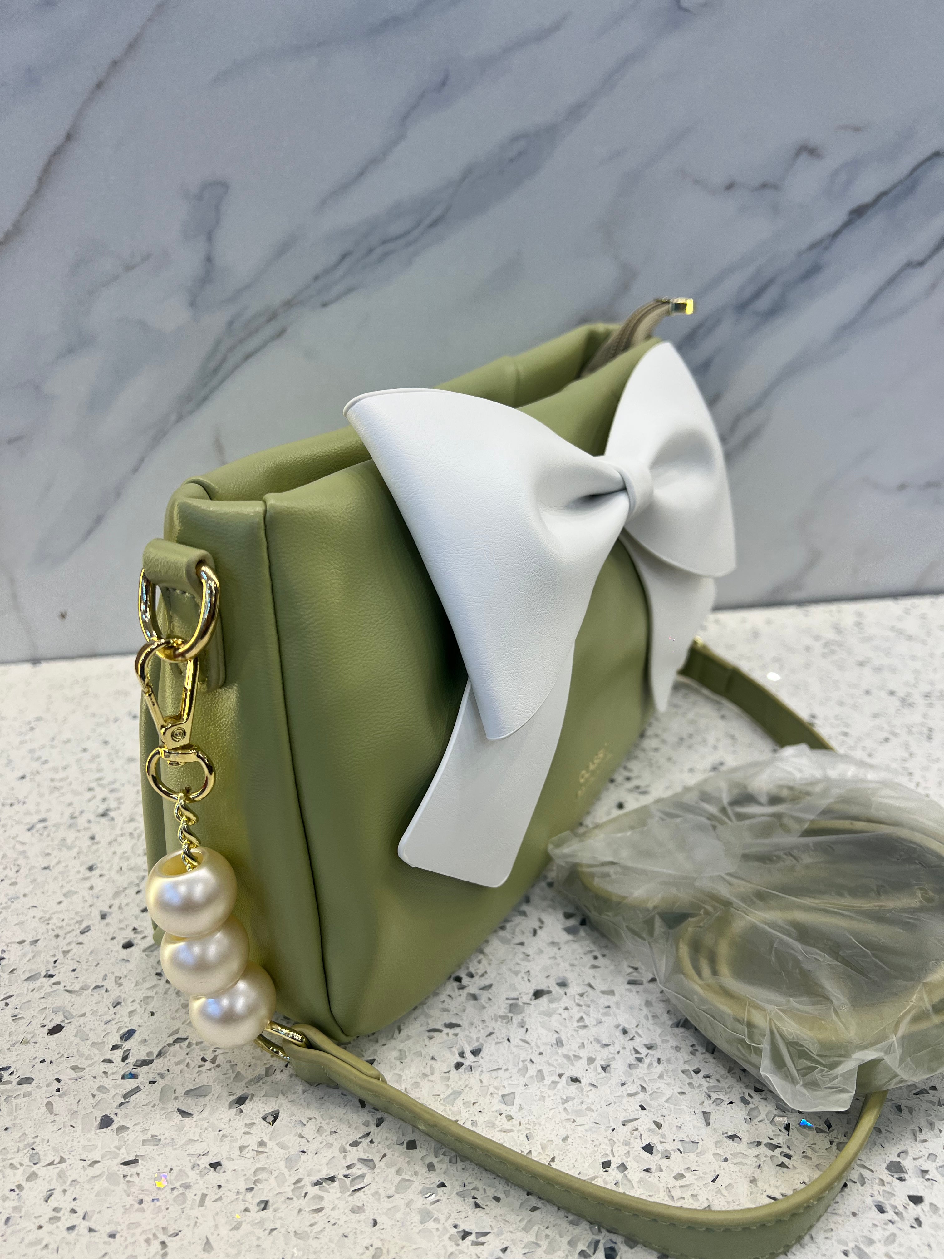 Pearl Bow Bag-LB33
