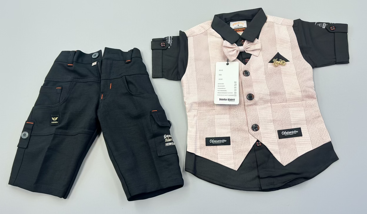 Kids Premium Formal Waistcoat Set with Pant-238