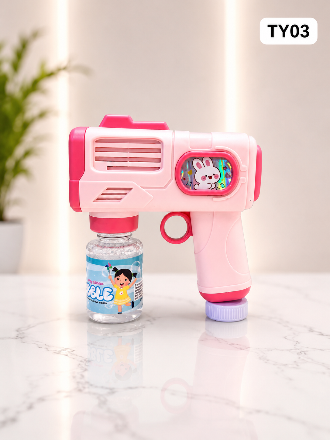 Kids Mini Bubble Blaster Gun Toy-TY03