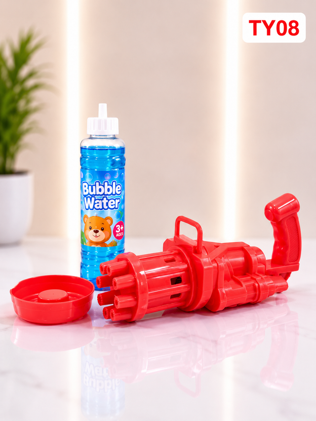 Mini Gatling Bubble Machine Gun Toy-TY08