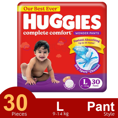 Huggies Complete Comfort Wonder Pants Baby Diaper