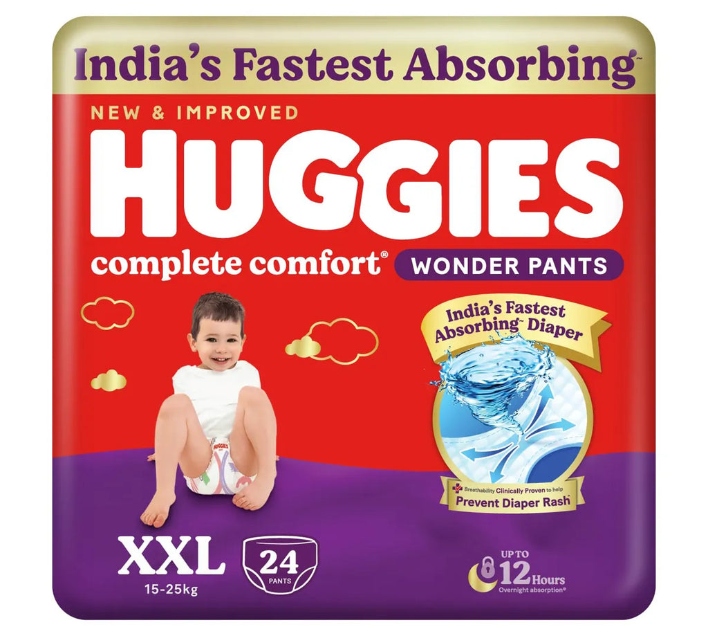 Huggies Complete Comfort Wonder Pants Baby Diaper