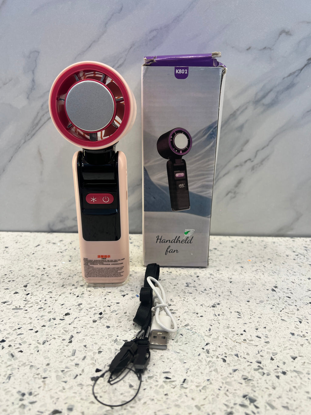 Turbo Digital Handheld Fan-AT05