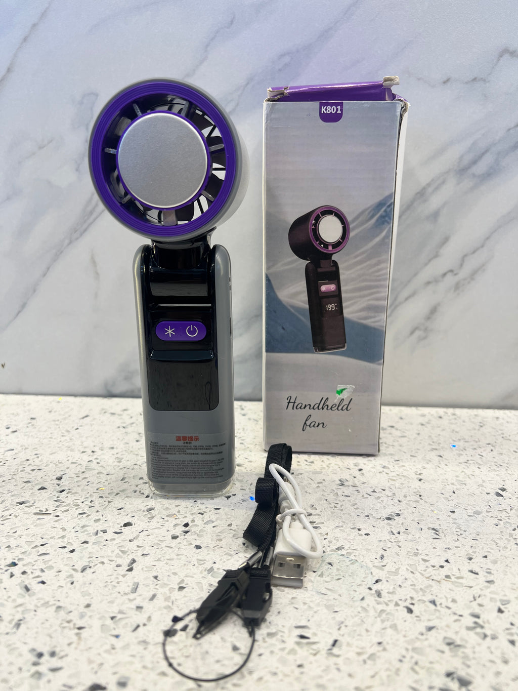 Turbo Digital Handheld Fan-AT05