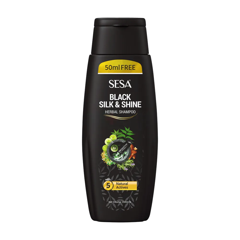 Sesa Black Silk & Shine Herbal Shampoo