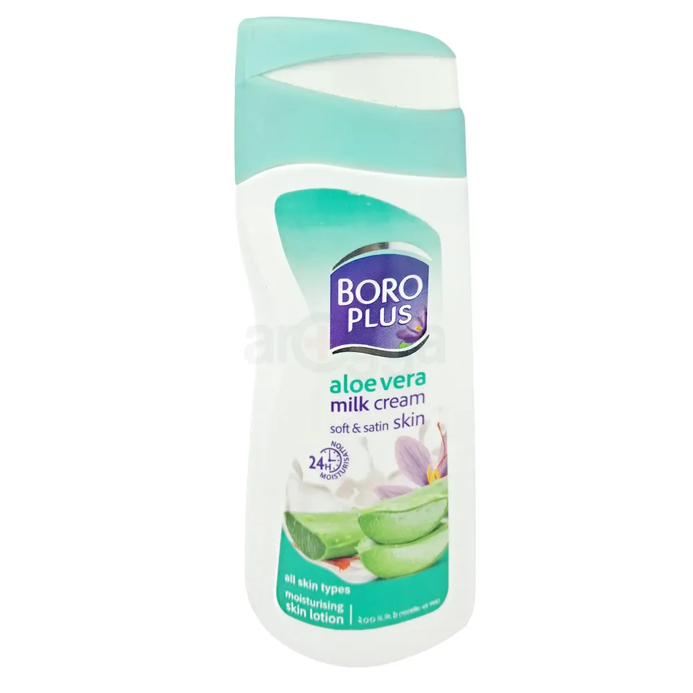 BoroPlus Moisturising Skin Lotion – Aloe Vera Milk Cream & Almond Milk