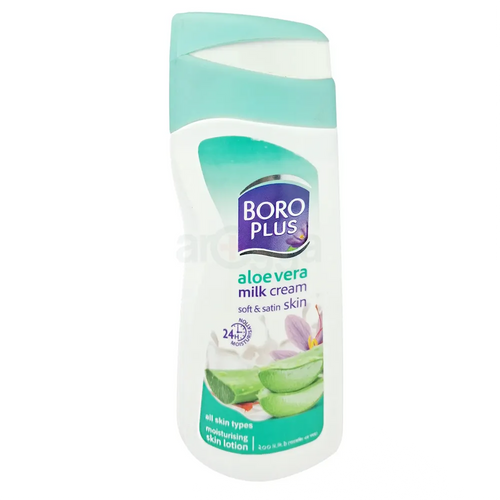 BoroPlus Moisturising Skin Lotion – Aloe Vera Milk Cream & Almond Milk