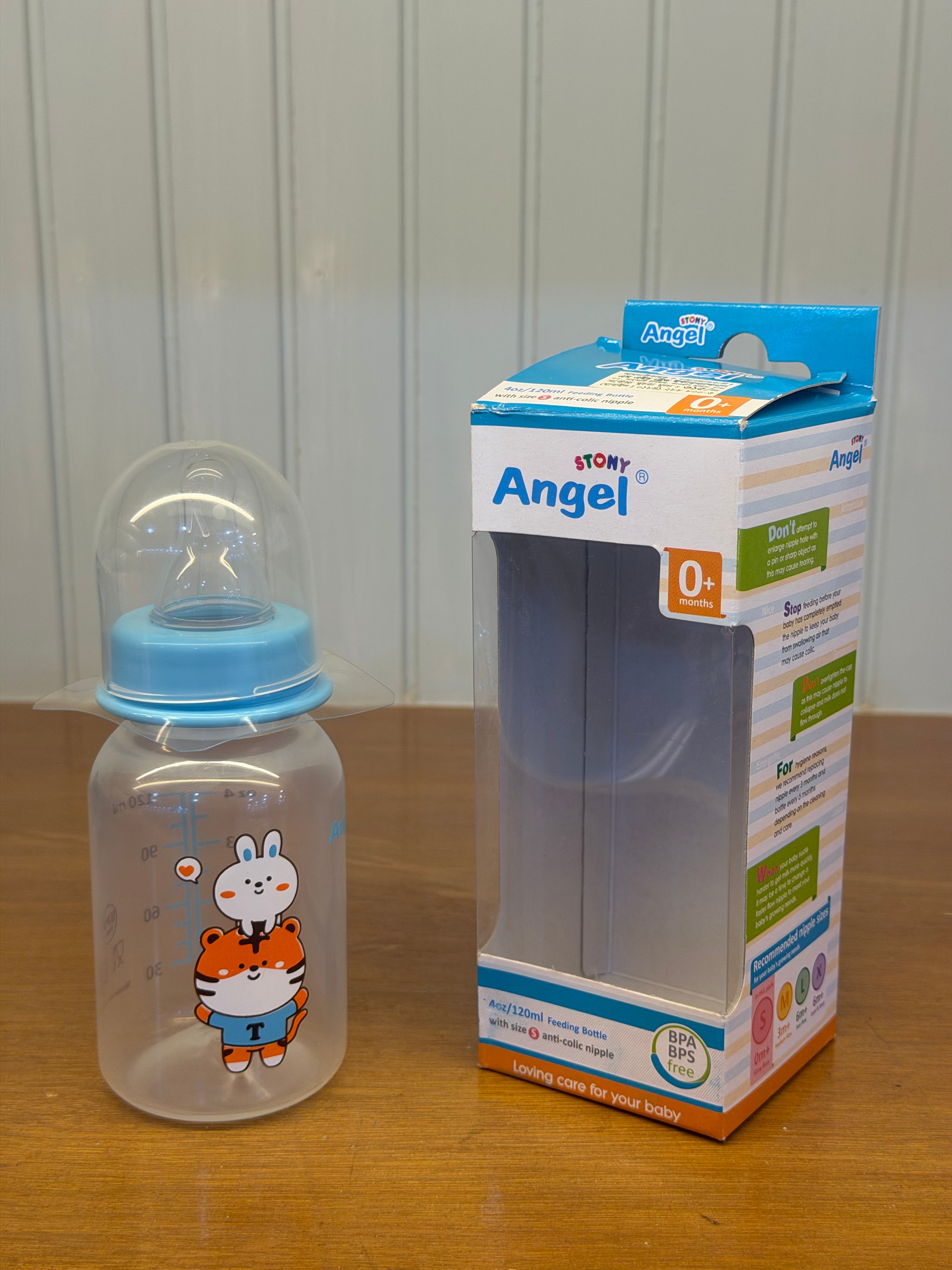 Stony Angel Baby Feeding Bottle 120ml/4oz -C1022