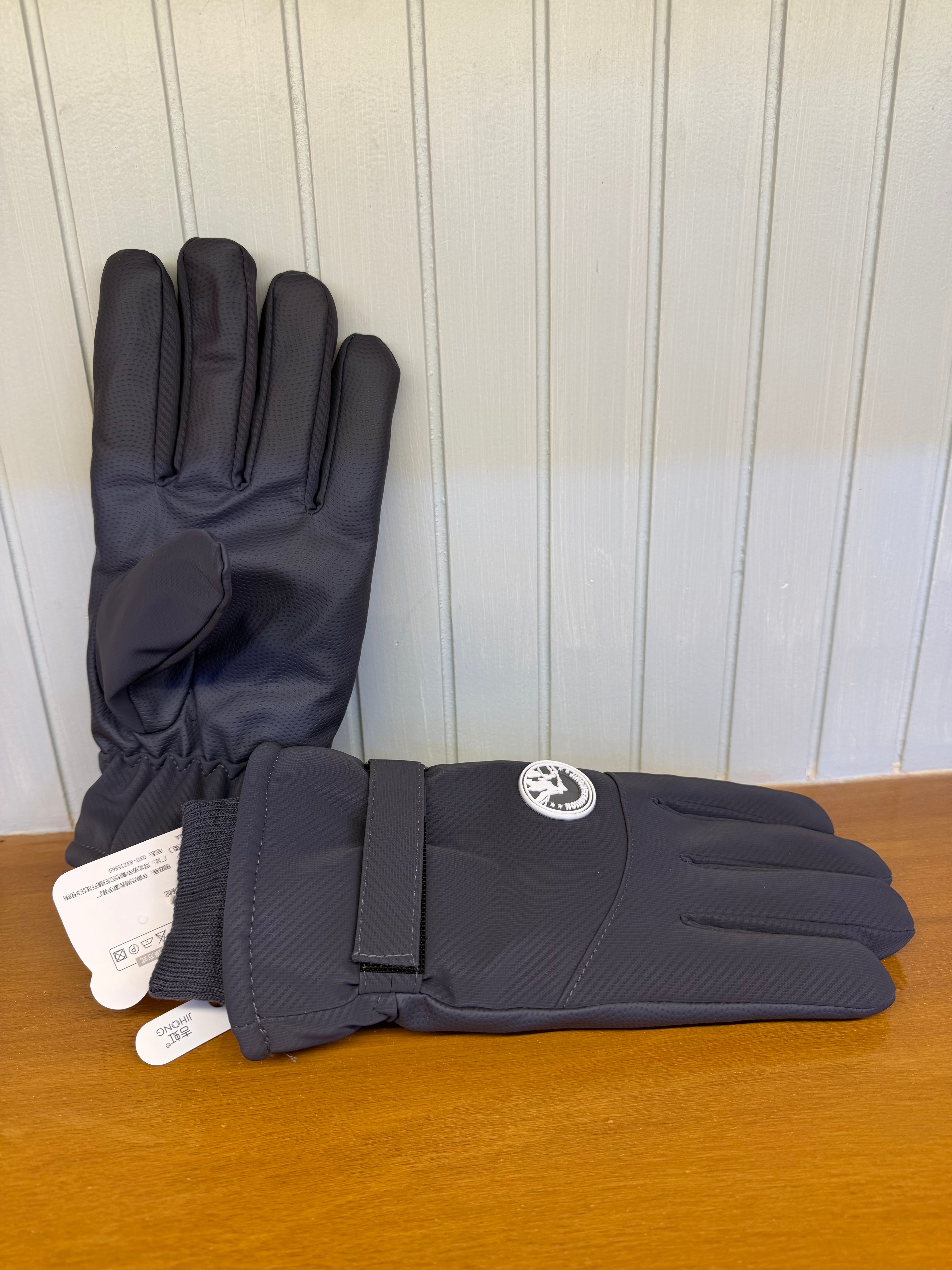 Winter Thermal Touchscreen Gloves with Adjustable Wrist Strap