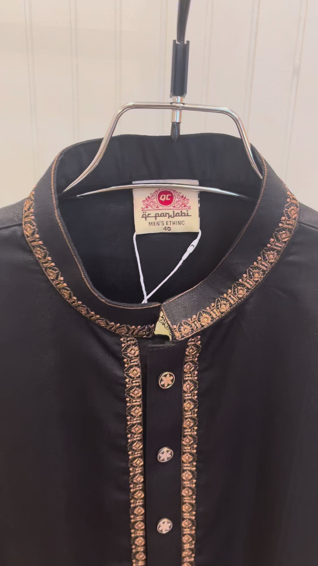 Luxury embroidery Panjabi with premium finish 617