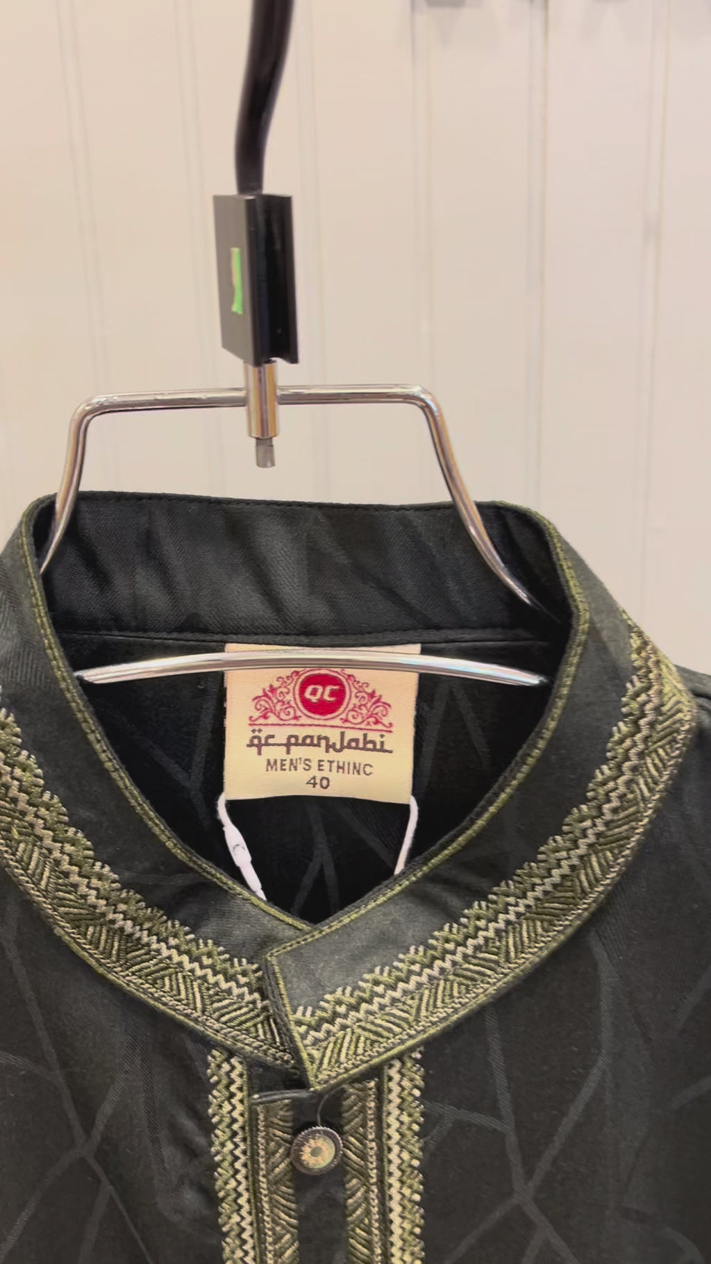 Luxury embroidery Panjabi with premium finish 412