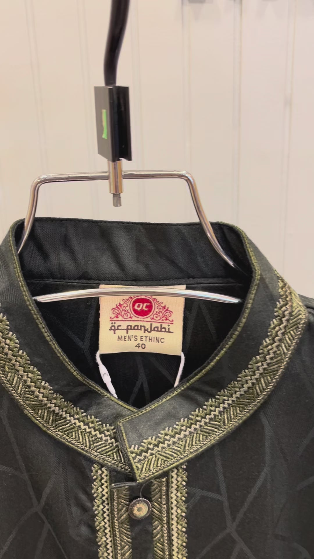 Luxury embroidery Panjabi with premium finish 412