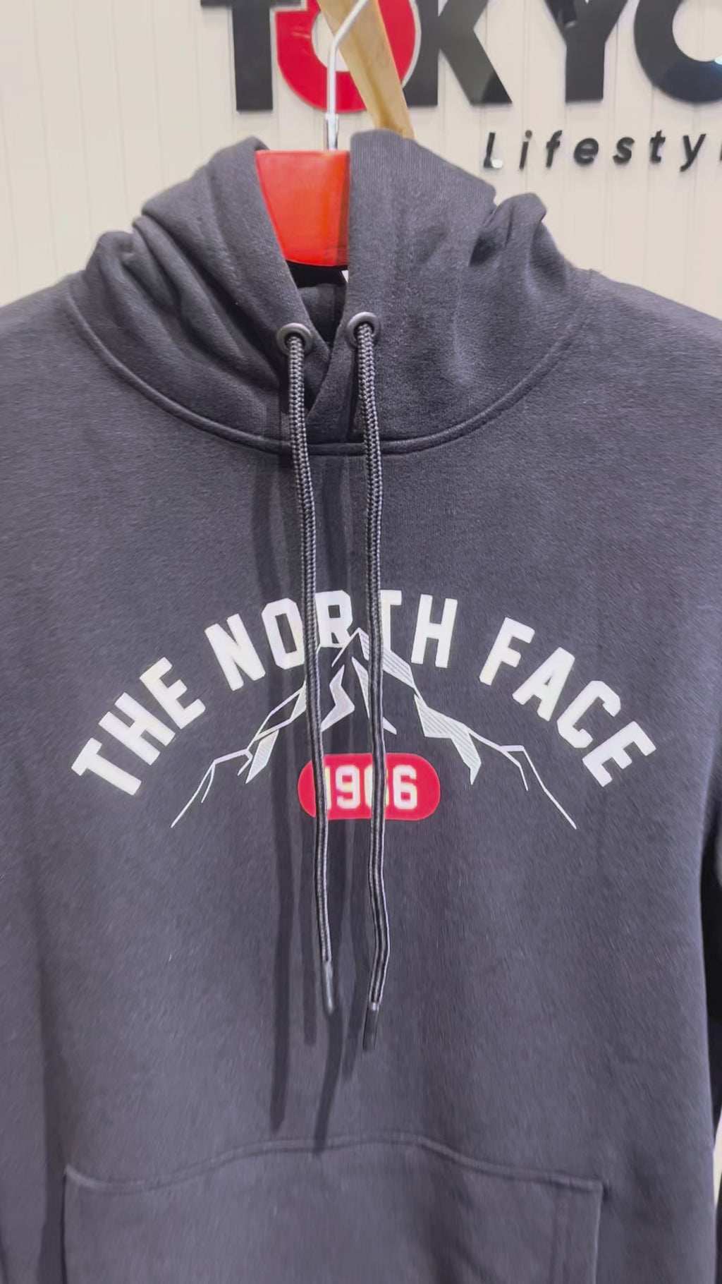 TNF Mens Graphic Pullover Hoodie 1008
