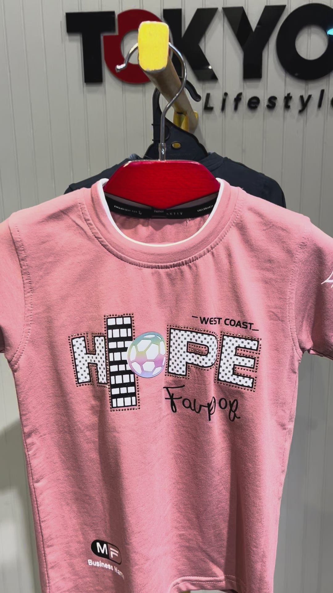 Kids HOPE Printed T-Shirt & Shorts Set 329