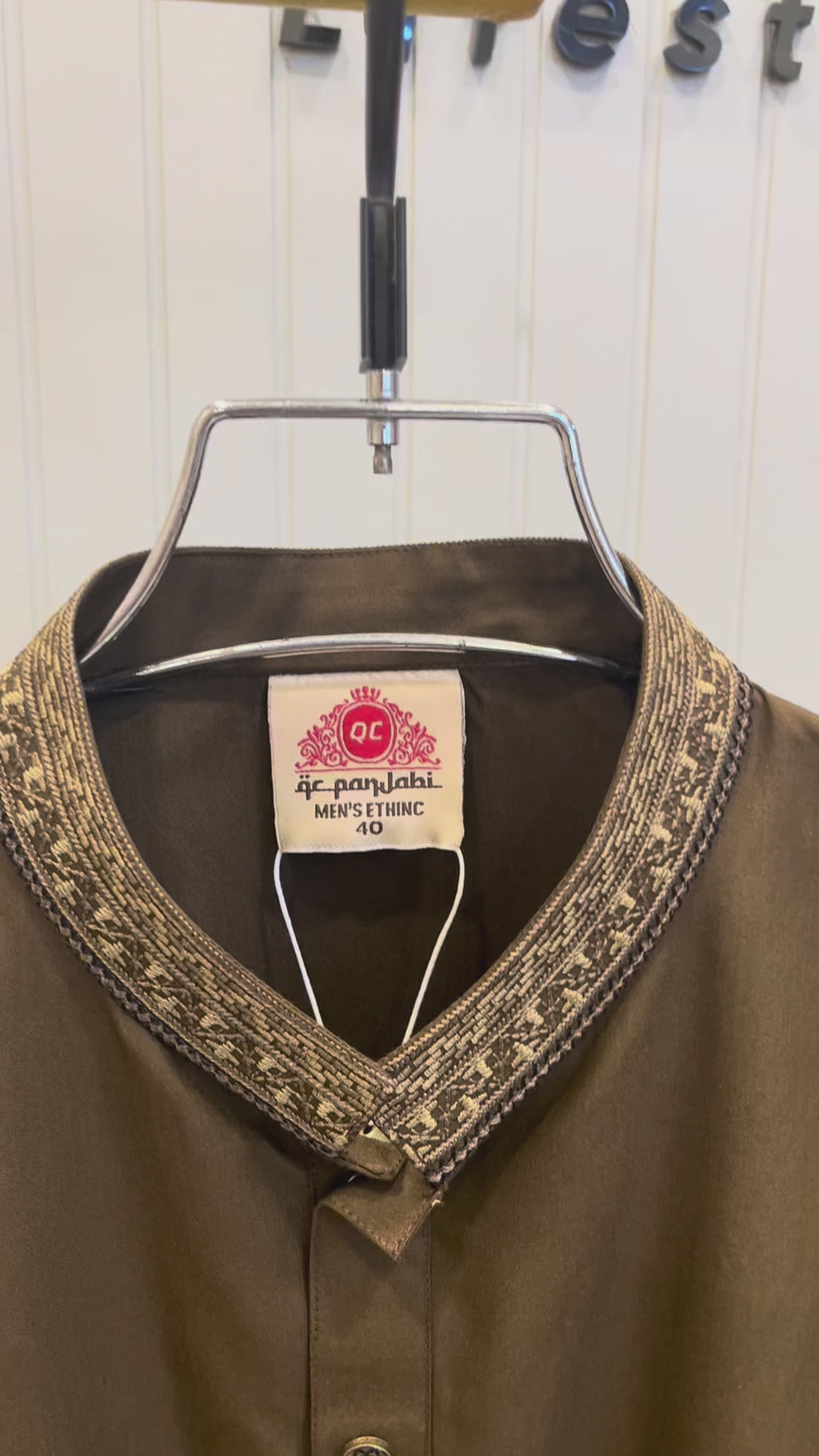 Premium Luxury Embroidered Panjabi with Embroidered Cuffs 471