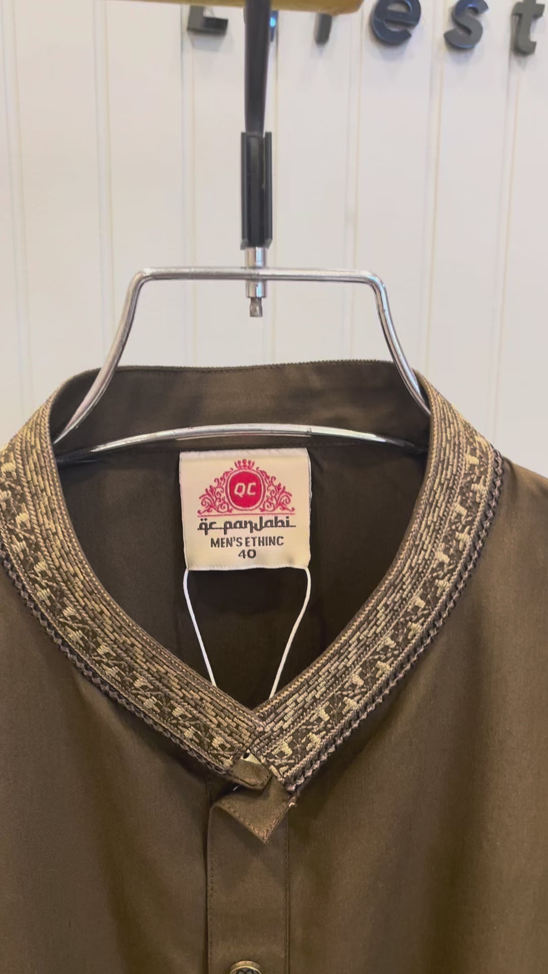 Premium Luxury Embroidered Panjabi with Embroidered Cuffs 471