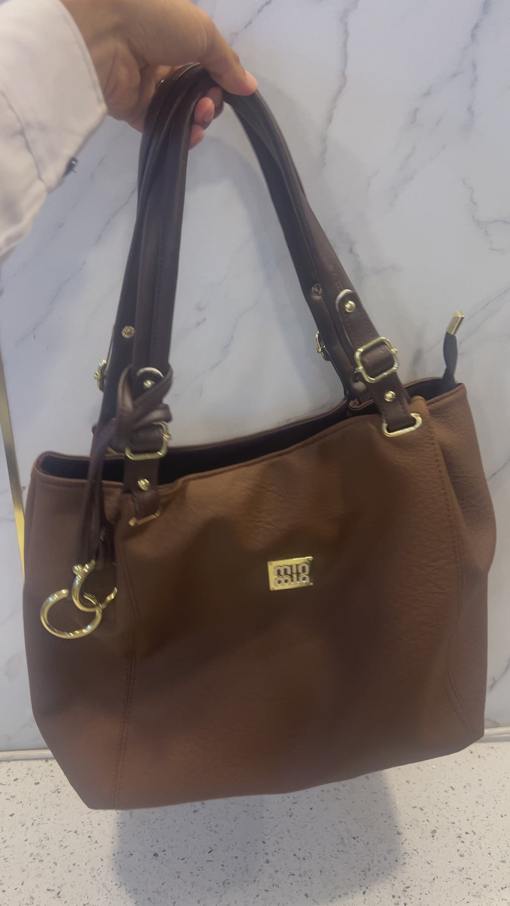 Premium Textured Shoulder Tote Handbag – LB38
