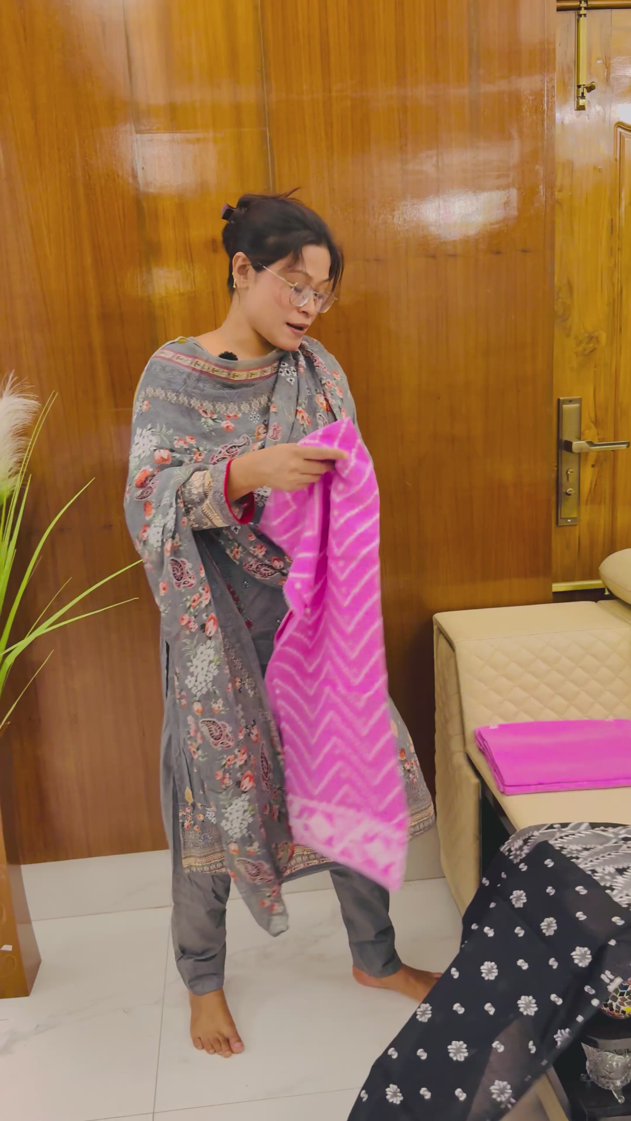 Soft Jamdani Three Piece JT10