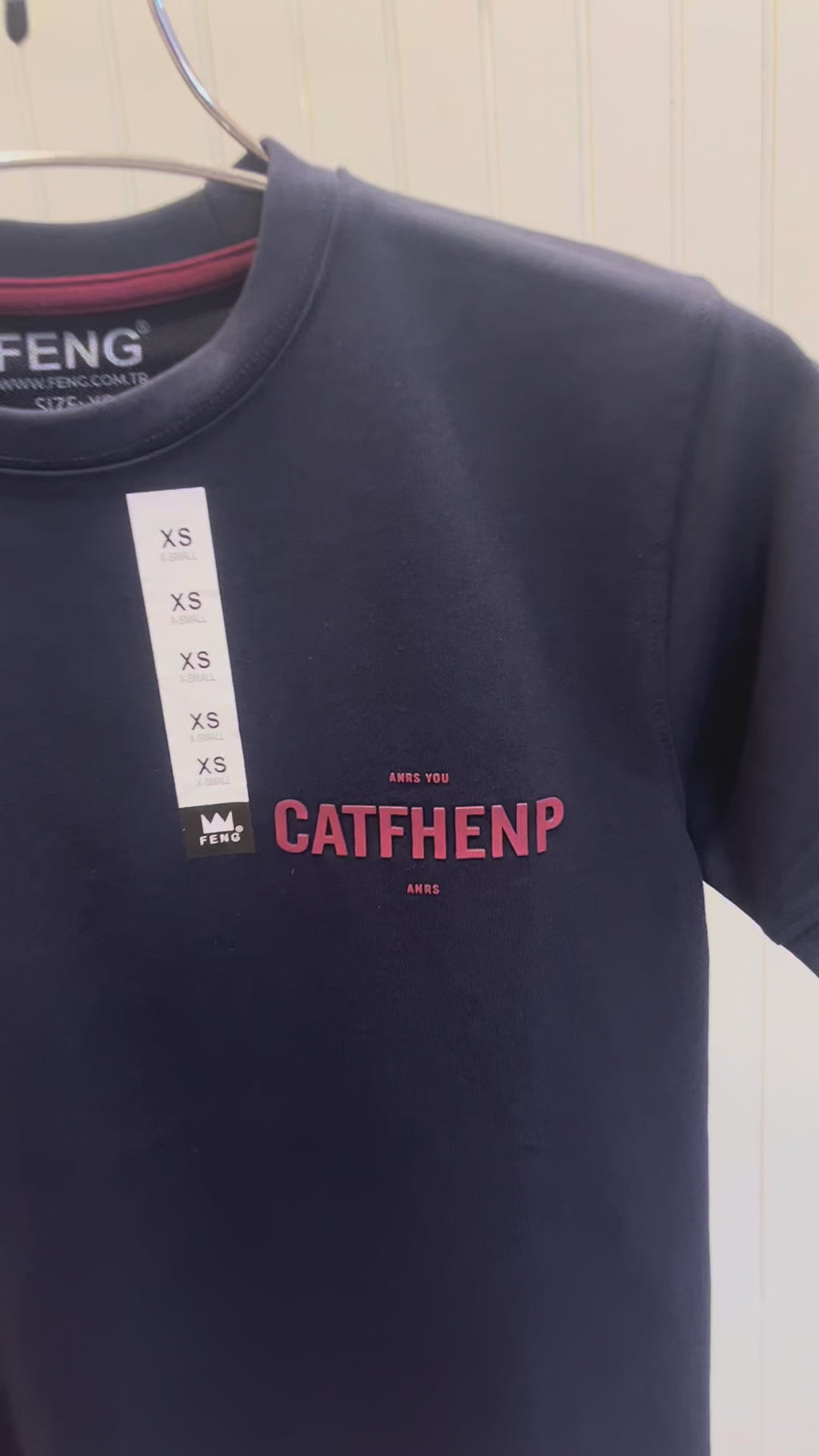 Gatsby Typography Printed T-Shirt for Men – Premium Cotton Regular Fit 1407 E- navy