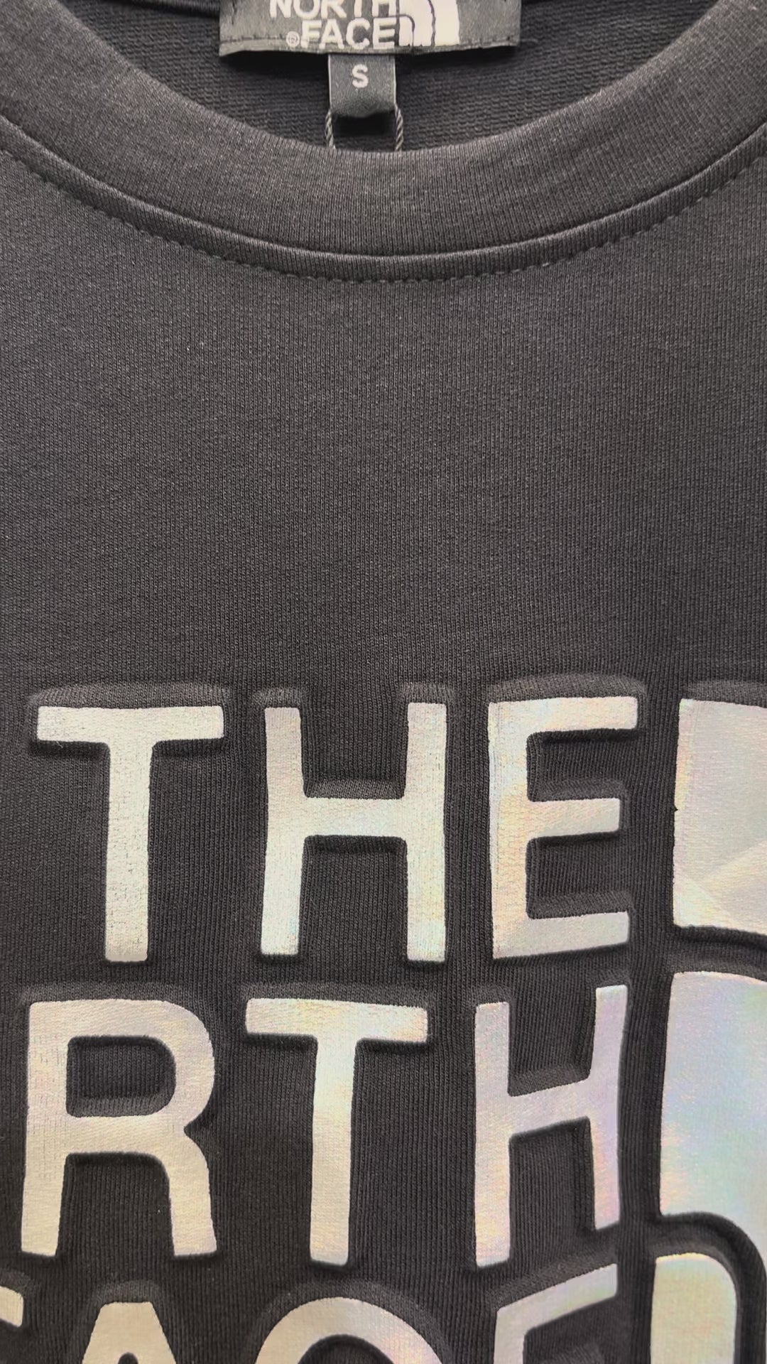 Mens Premium NFC Black White logo T-Shirt 778