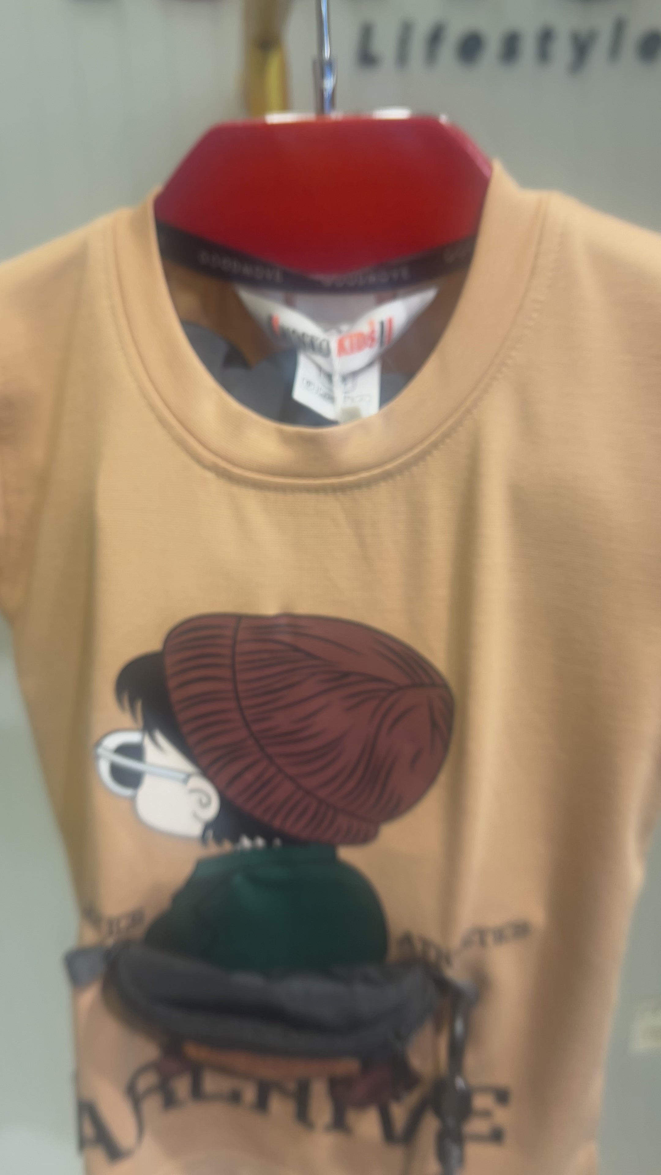 Boys “ARCHIVE Athletics” Graphic T-Shirt & Cargo Jogger Set (With Mini Crossbody Pouch) 336