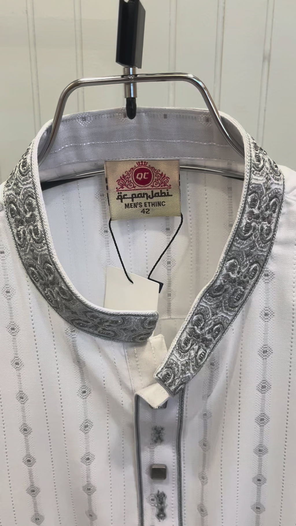 Luxury embroidery Panjabi with premium finish 518